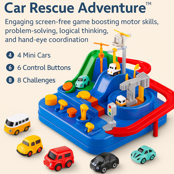 SnuggyTrack – Car Rescue Adventure™ Game